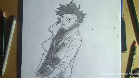 How To Draw Kawaki Two Blue Fortex Draw Kawaki From Anime Boruto Boruto