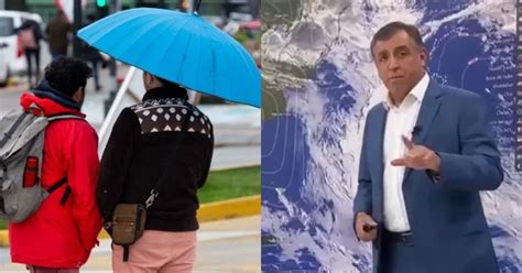 Ola polar y lluvia en Santiago Meteorólogo Iván Torres confirma a qué