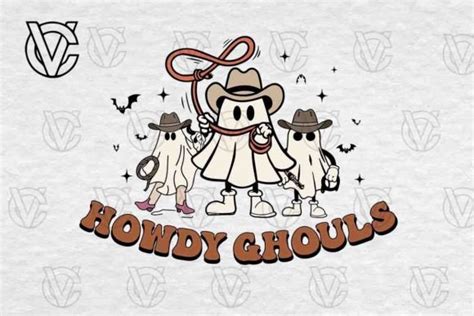 Howdy Ghouls PNG Desert Country Ghost Graphic By Docamvan1102