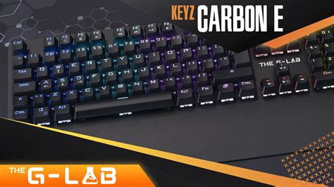 Es The G Lab Keyz Carbon E Teclado Mec Nico Rgb Con Switches Azules