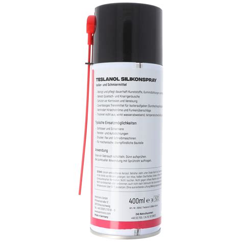 Spray Silicone Teslanol Isole Prot Ge Lubrifie Ml Nettoyant