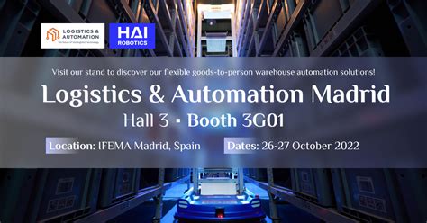 Logistics Automation Madrid Hai Robotics