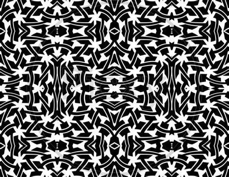 Image Of Vector Seamless Abstract Pattern Black And White Abstract