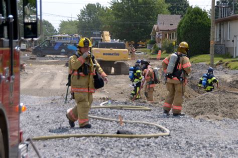 Une Importante Fuite De Gaz Naturel Sur La Rue Cormier Vingt55