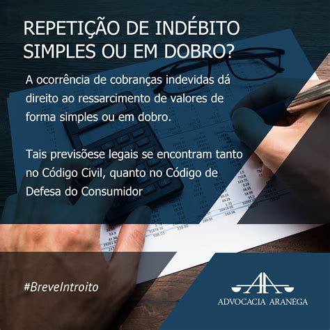 O Que Repetição De Indebito - Repetição de indébito - simples ou em dobro? | Jusbrasil