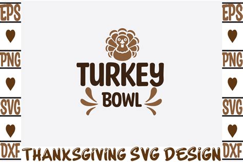 Turkey Bowl Graphic By Thesvgfactory · Creative Fabrica