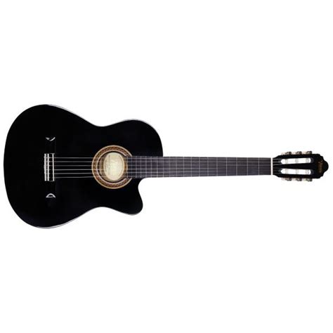 Comprar Valencia VC104HTCBK Guitarra Clásica Negra Musicopolix