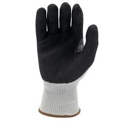 Grx Gray Large Cut Series Coated Nitrile Work Gloves At Menards