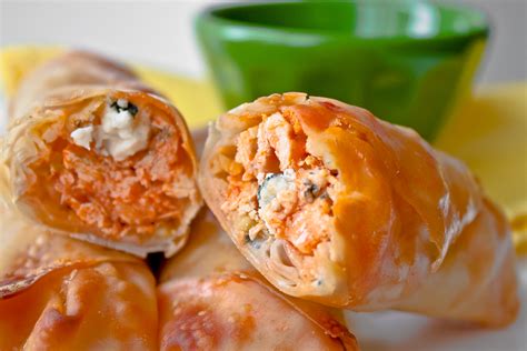 Baked Buffalo Chicken Rolls Recipe Andie Mitchell