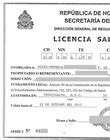 Licencia Sanitaria