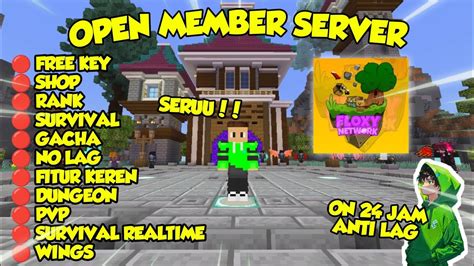 Best Server Mcpe Indonesia Survival Terbaik On Jam Anti