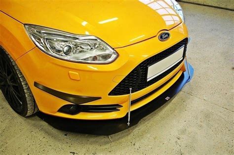 Racing Front Splitter V1 Ford Focus St Mk3 Our Offer Ford Focus St Mk3 2012 2014