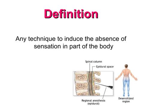 Regional Anesthesia | PPT