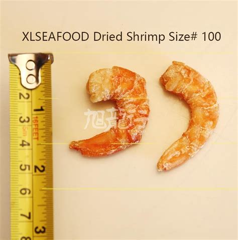 Xlseafood Grade Premium Sun Dried Ecuador Shelled White Prawn Shrimp