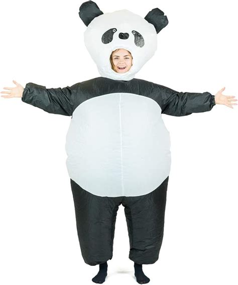 Bodysocks® Inflatable Panda Costume Adult Uk Clothing