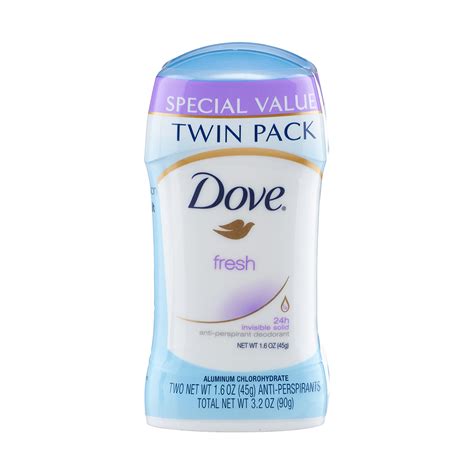 Dove Women Invisible Solid Fresh Anti Perspirant Deodorant Pack Of 2