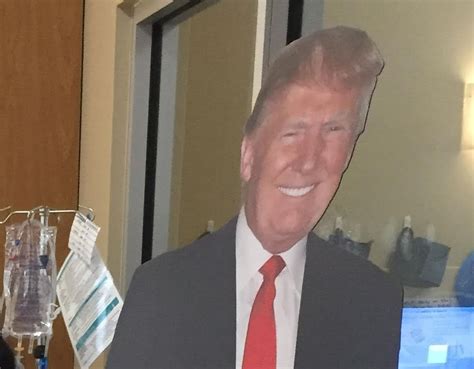 Florida Man Fights To Take Life Sized Trump Cutout To Dialysis For