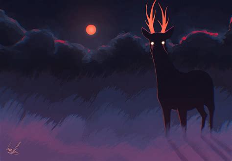 deer  lunaotic  deviantart