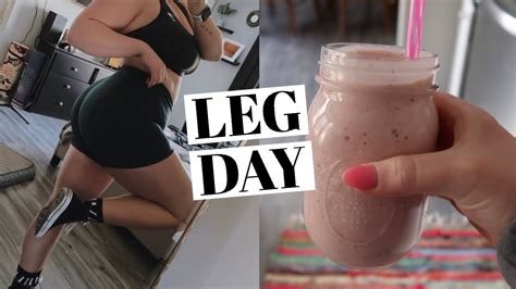 Vlog Alphalete Dupe Gym Grwm Smoothie Recipe Youtube