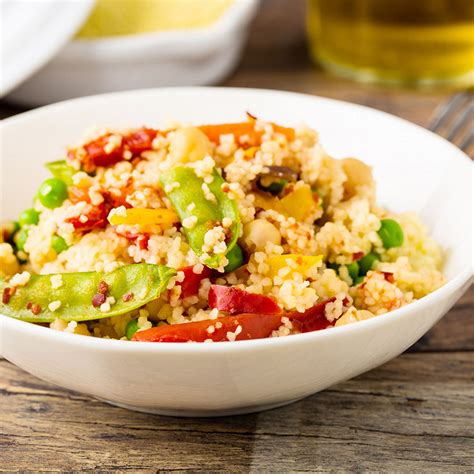 Recette Couscous aux pois chiches et légumes facile rapide