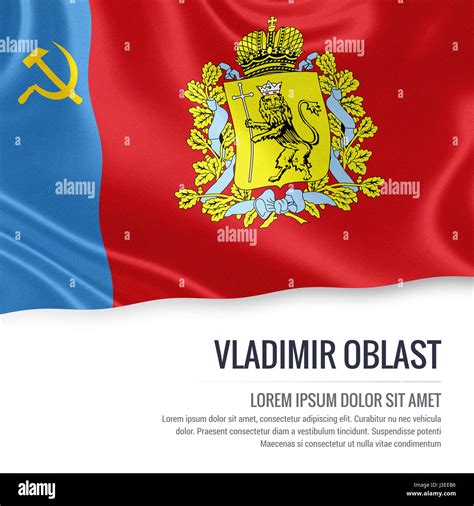 Vladimir oblast flag hi-res stock photography and images - Alamy