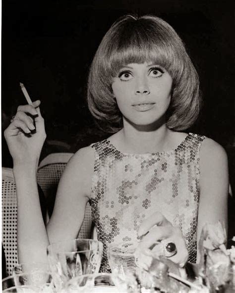 Out On The Town Britt Ekland Britt Ekland Women Smoking 60s 70s