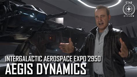 Star Citizen IAE 2950 expo predstavuje Aegis Dynamics herné video