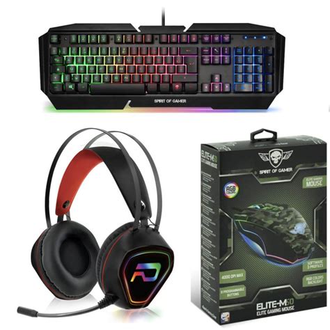 Pack Gaming Pour Pc Clavier Semi M Canique Souris Dpi Casque