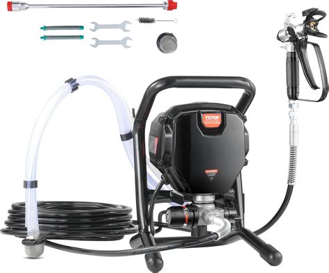 VEVOR 750W Stand Airless Paint Sprayer 3000PSI High Efficiency