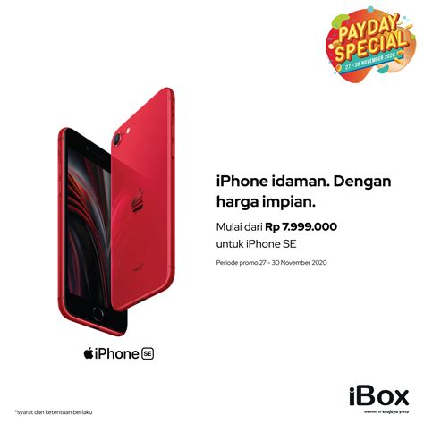 Ibox On Twitter Payday Special Kini Hadir Kembali Iphone Idaman Dengan Harga Impian Iphone