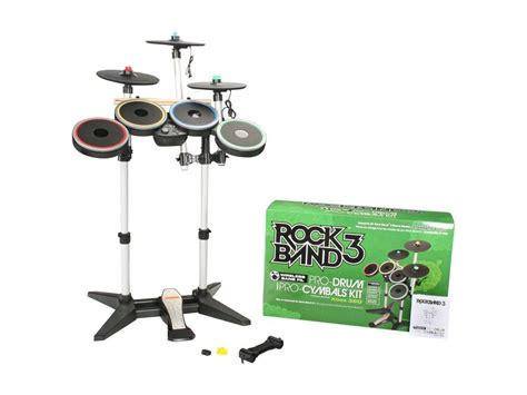 Madcatz Xbox 360 Rock Band 3 Wireless Pro Drums And Cymbal Pack