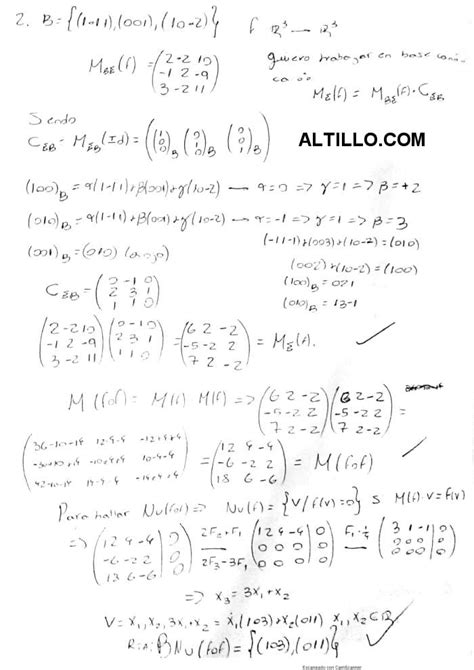 2º Parcial G Algebra 2023 CBC UBA