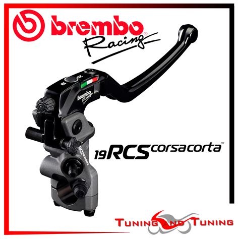 BREMBO RCS FRONT BRAKE MASTER CYLINDER RCS 19 RCS19 CORSA CORTA