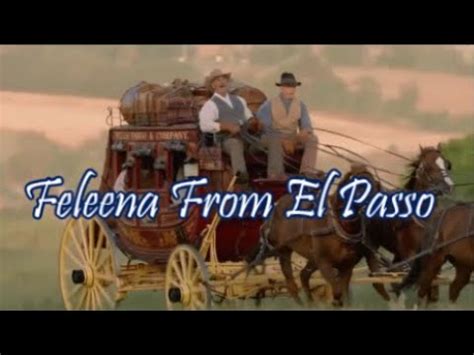 Marty Robbins Feleena From El Paso The Movie YouTube