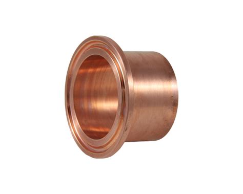 Red Copper Tri Clamp Tri Clover Ferrule For Sale Weld Off