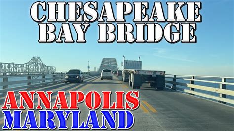 Chesapeake Bay Bridge West America S SCARIEST Bridge Maryland 4K