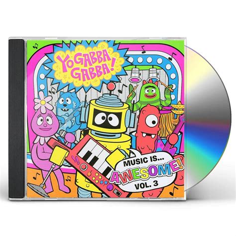 Yo Gabba Gabba Music Is Awesome Cd Br