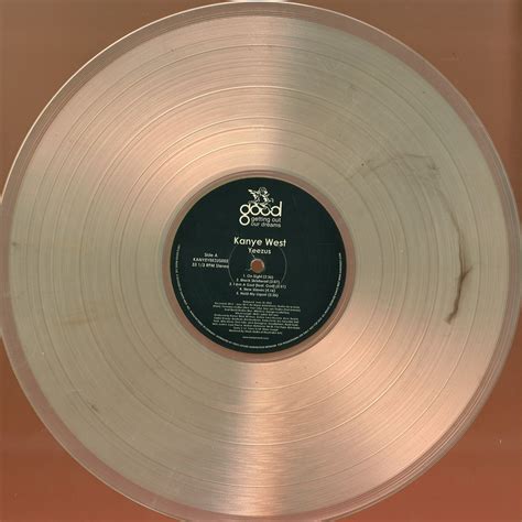 West Kanye Vgyeezus Kanyeyeezus002 Vinyl Record