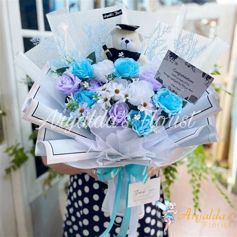 Jual Bouquet Bunga Premium Ready Stock Buket Kelulusan Anniversary