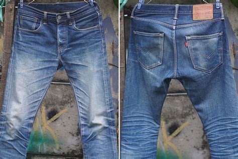 Levi S 501 10 Months 8 Washes 3 Soaks Fade Of The Day