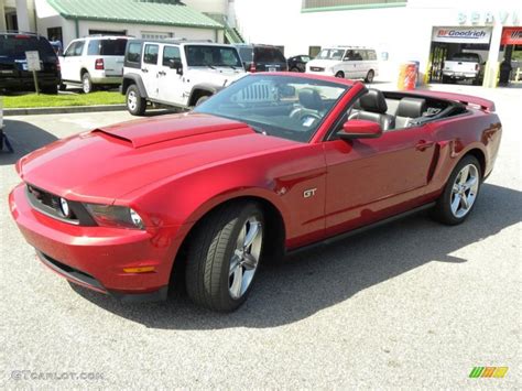 Torch Red 2010 Ford Mustang Gt Premium Convertible Exterior Photo 49028685