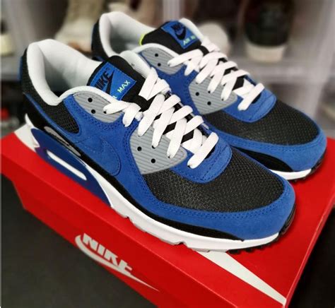 Giày Nike Air Max 90 Blue Dm0029 001 Authentic Shoes