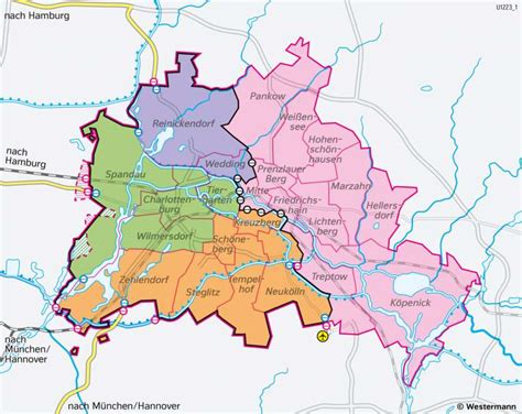 Berliner Bezirke Und Berliner Sektoren