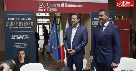 Salvini Presenta Il Suo Libro Con Vannacci Ma Non Ci Sono I Big Della