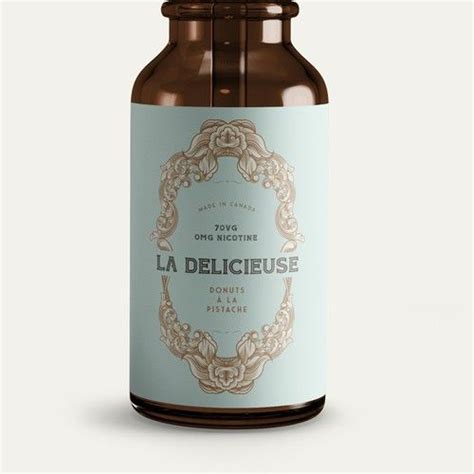 La Dlicieuse Luxury Eliquid Need His Label Product Label Contest