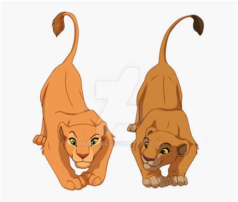 Nala Png File - Lion King Kiara And Nala, Transparent Png , Transparent ...