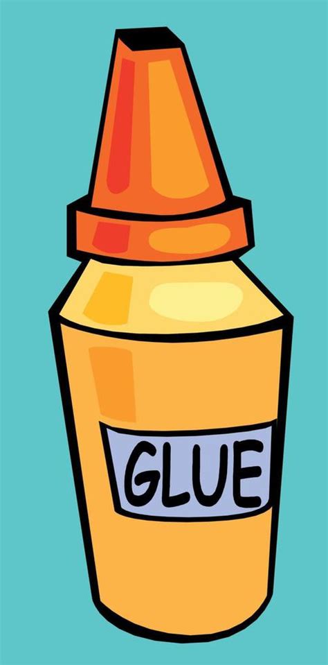 Glue Cartoon Vector 6643628 Vector Art At Vecteezy