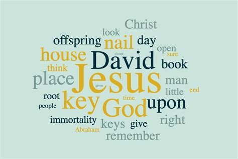 The Key of David - ScriptureScribe Christadelphian Audio Talks