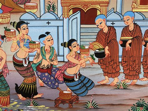 Amazing Songkran Thai Folk Art Royal Thai Art