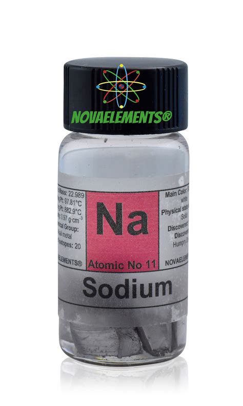 Buy Sodium metal element 11 sample - Nova Elements